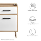 24 Bathroom Vanity Cabinet - Sink Basin Not Included