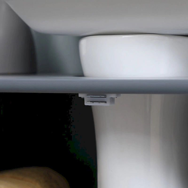 Under Sink Bathroom Cabinet with 2 Doors and Shelf