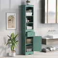 Tall Bathroom Cabinet, Freestanding Storage Cabinet with Drawer, MDF Board, Adjustable Shelf