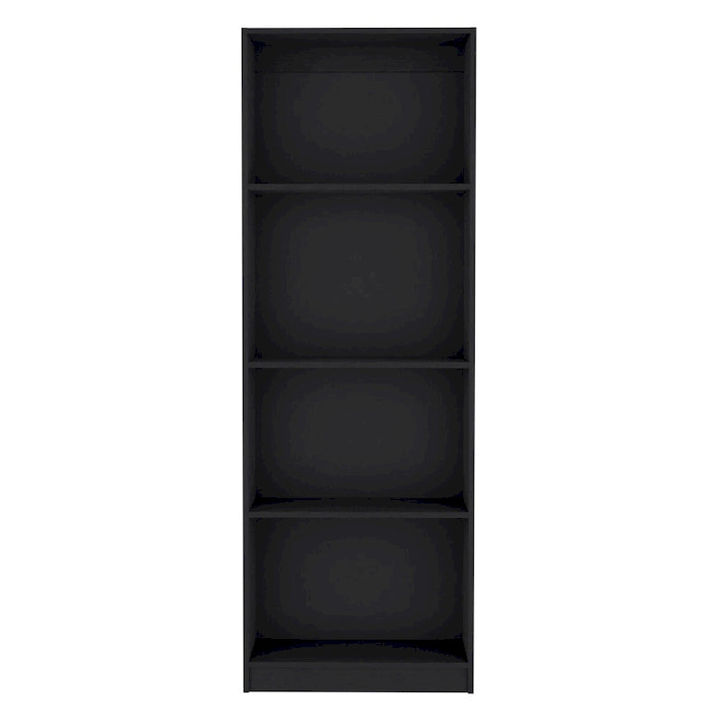 Home Bookcase 4-Shelf, Display Unit for Books and Decor