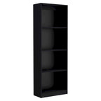 Home Bookcase 4-Shelf, Display Unit for Books and Decor