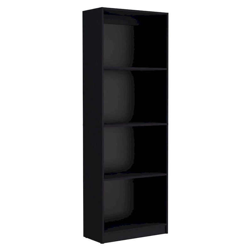 Home Bookcase 4-Shelf, Display Unit for Books and Decor